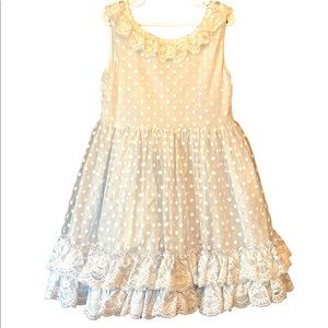 Light Blue Dress Girls Sz 8 Pettigirl